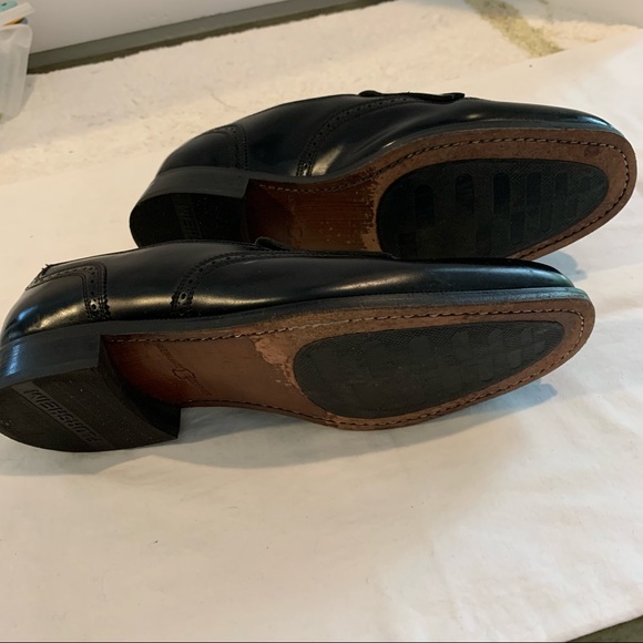 FLORSHEIM Slip on Lexington Kiltie size 10D, color: Black.  Leather upper main image 10